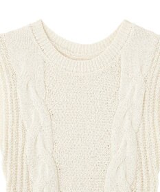 earth music&ecology フレアニットベスト