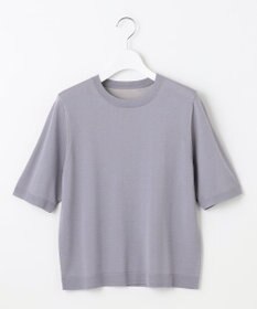 自由区 【アンサンブル対応】アセテートコットンプルオーバー ニット