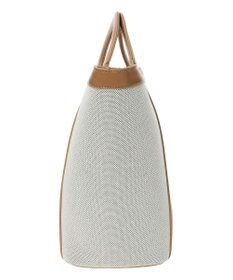 Te chichi Tメタルキャンバスエコレザーコンビトートバッグ