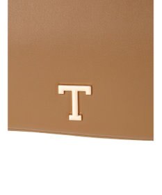 Te chichi Tメタルキャンバスエコレザーコンビトートバッグ