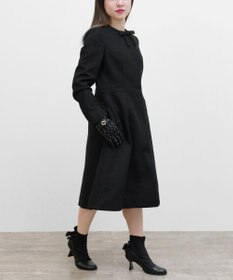 TOCCA 【WEB限定カラー有り】【消臭】MILKY PUFF リボンウールコート