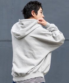 WEGO 【ユニセックス着用ITEM/MLサイズ展開】バルーンBIGダブルZIPパーカー