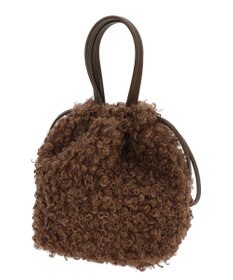 Green Parks ＯＴＯ．ＨＡ．プードルファーハンドバッグ