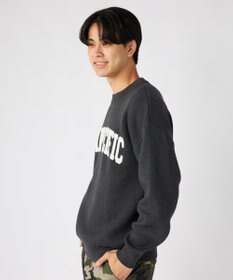 OP／FILA 【ocean pacific】サガラ刺しゅうロゴクルーニット/メンズ