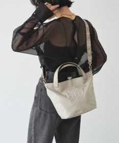 russet コーデュラナイロン2WAYタウントートバッグ(CE-1673-WEB)