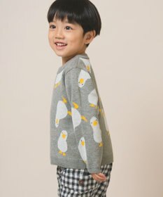 ami amie 【UNISEX】アヒルいっぱいプルオーバーFree Size