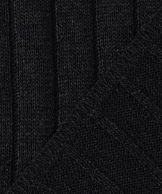 BEIGE， OPTICAL /  ペーパーヤーン Vネックリブニット