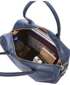 UNBILLION Otias シュリンクタイプ合皮タウンボストンバッグ