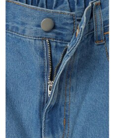 Green Parks ・Ｄｏｕｂｌｅ　Ｆｌａｇｓ　リボン刺繍ストレートデニム