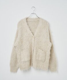 WEGO 【軽量】ブラッシュニットBIGカーディガン