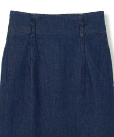BEIGE， 【洗える・Oggi ８月号掲載】NAVIGLIO / ベルト付きハイウエストデニムスカート