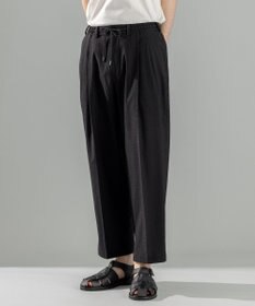 JOSEPH HOMME 新素材【通気性/ストレッチ】トリコサッカーストレッチ ドロスト付ワイドパンツ / BAILEY CONVERTIBLE