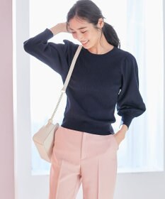 ANY SIS 【洗える】フラワーカラー2WAY ニット