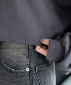 WEGO ヴィンテージライクショートスウェット