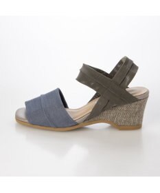 MODE ET JACOMO <D'ICI>アンクルストラップストレッチサンダル