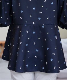 Tiaclasse 花柄プリントカットソーチュニック