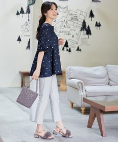 Tiaclasse 花柄プリントカットソーチュニック