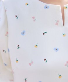 Tiaclasse 花柄プリントカットソーチュニック