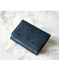 genten アーガイルカットワーク 小銭入れ