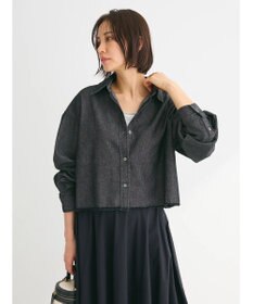 Green Parks ・ＳＵＧＡＲ　ＳＰＯＯＮ　クロップドデニムシャツ