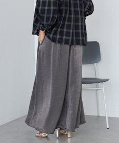 AMERICAN HOLIC 【選べる丈2サイズ】マットサテンスカーチョ