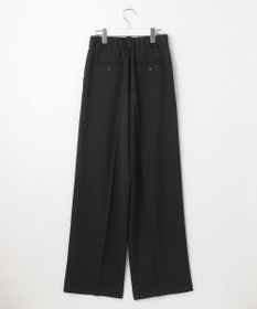 23区 L 【撥水加工/UVカット】キューティクルストレッチツイル ワイドパンツ