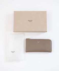 blancle シュリンクレザー Lジップ ロングウォレット