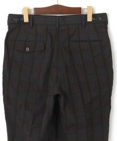 J.PRESS MEN J.PRESSアーカイヴパターン ダークチェックサッカー スラックス