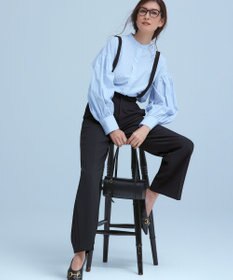 23区 S 【洗える】CANCLINI ボリュームスリーブ シャツ