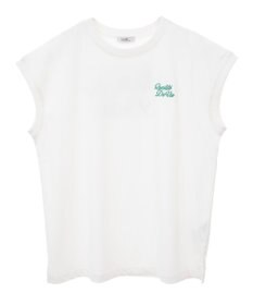 earth music&ecology 【接触冷感/洗濯機可】Ｑｕａｌｉｔｅ　Ｄｅ　ＶｉｅフレンチＴ