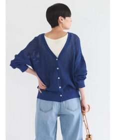 AMERICAN HOLIC ２ＷＡＹメッシュ編みニットカーディガン