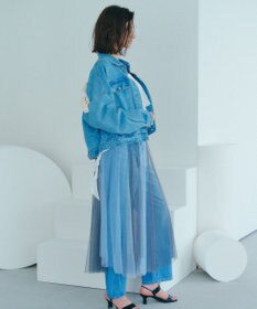 YECCA VECCA フリンジデニムジャケット