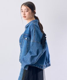 YECCA VECCA フリンジデニムジャケット