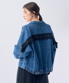YECCA VECCA フリンジデニムジャケット