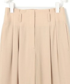 ICB 【接触冷感・UVカット・洗える】 T/Rドライリネン ワイドストレートパンツ