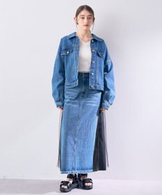 YECCA VECCA フリンジデニムジャケット