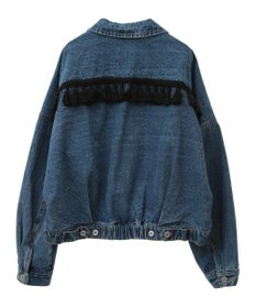 YECCA VECCA フリンジデニムジャケット