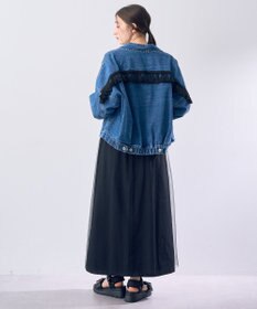 YECCA VECCA フリンジデニムジャケット
