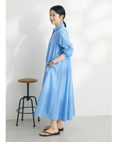 CRAFT STANDARD BOUTIQUE インド綿Ａラインシャツワンピース