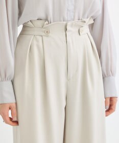 Green Parks ・ＥＬＥＮＣＡＲＥ　ＤＵＥ　サイドベルトタックパンツ