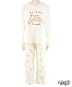 San-ai Resort（三愛水着楽園） 【スヌーピー】【PEANUTSピーナッツ】バナナルームウエア