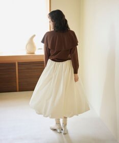 #Newans 【洗える】ケープカラープルオーバー