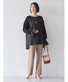 AMERICAN HOLIC 接触冷感キャンディースリーブサイドスリットブラウス