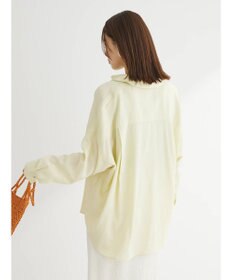 Green Parks リネンレーヨン２ｗａｙシャツ