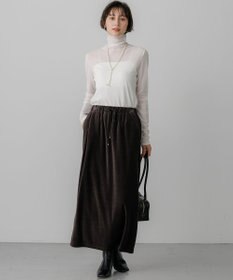 23区 L ブラッシュドチュールタートル シアー カットソー