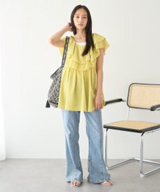 earth music&ecology ラッフルフリルワンピース