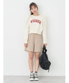 earth music&ecology ウラケロゴ短丈プルオーバー