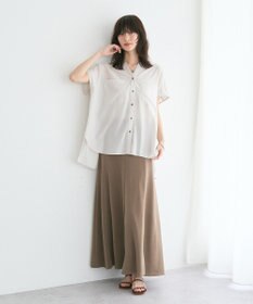 YECCA VECCA 【セットアップ可能】ポケットスキッパーシャツ