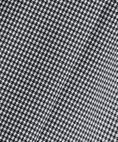 J.PRESS LADIES L 【洗える】シャークスキンハウンドトゥース テーパード パンツ