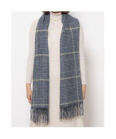 UNBILLION カシュネ cache nez / ウールチェックストール